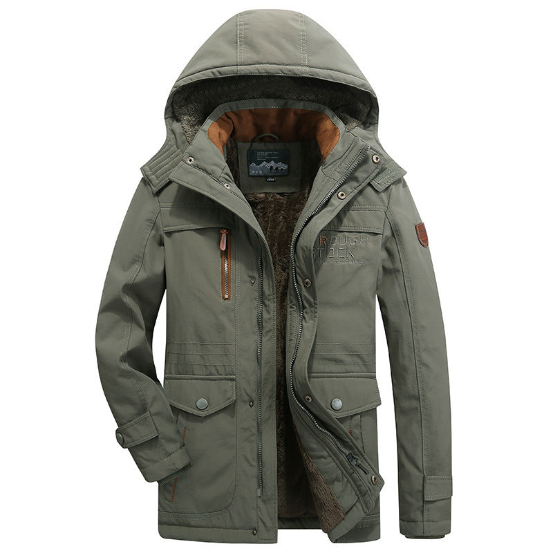 Warm Waterproof Snow Jacket with Hood