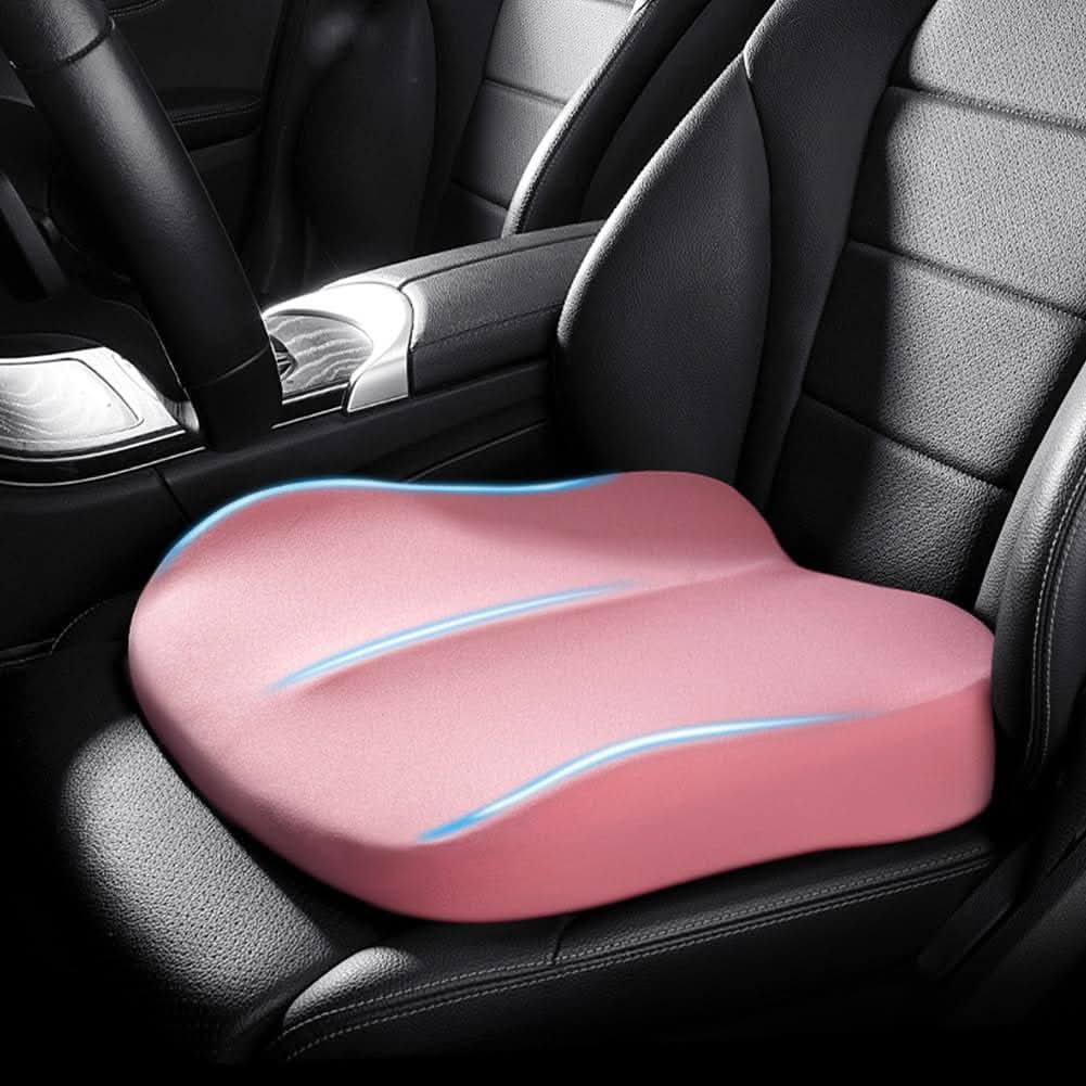 ElevateComfort | Premium Ergonomic Car Seat Cushion for Enhanced Visibility 12