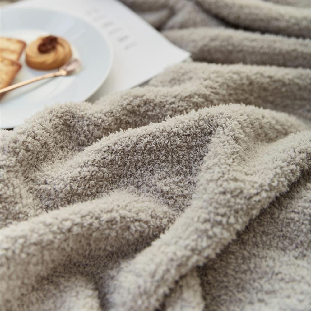 Plush Microfiber Throw Blanket in 5 Soft Colors