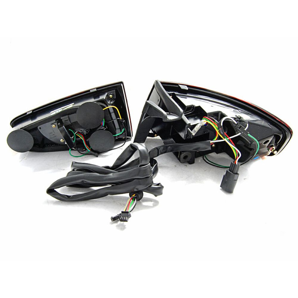 Bright Red Rear LED Lights for Audi A4 B8