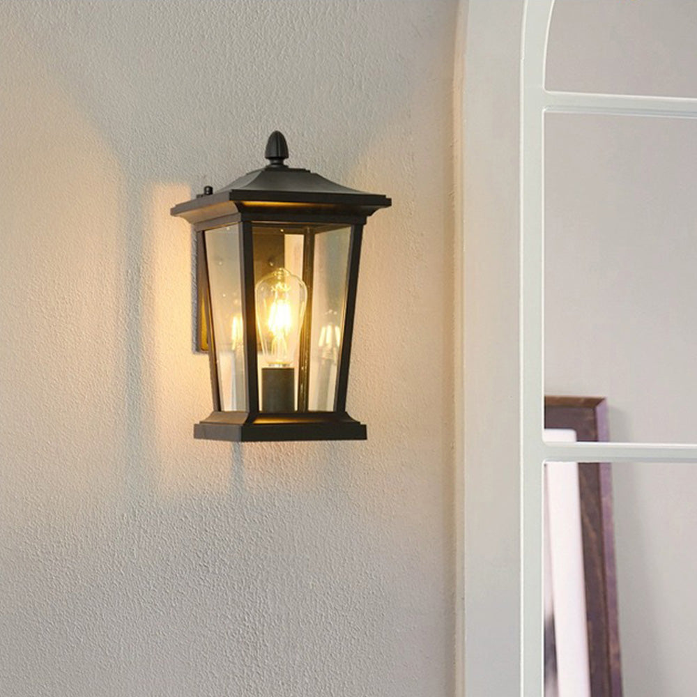 Traditional Dark Exterior Wall Lanterns