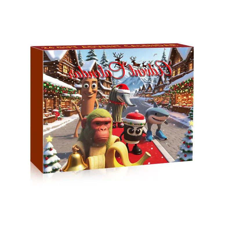FestiveJoy | Plastic Kids’ Advent Calendar with Fun Figurine Surprises 4