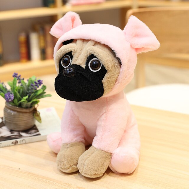 Funny pug cuddly toys 10