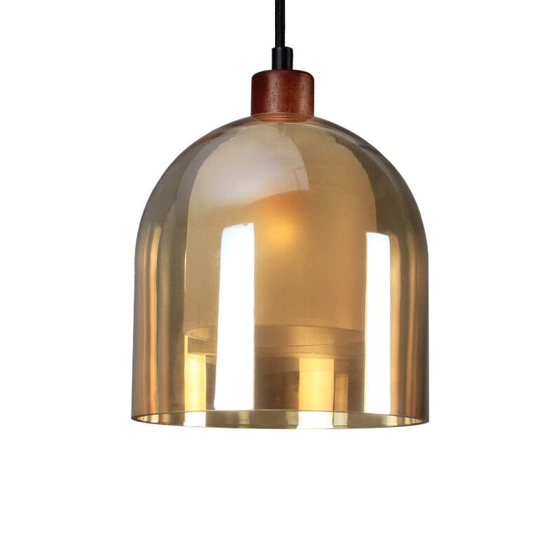 Sleek Chrome Hanging Light
