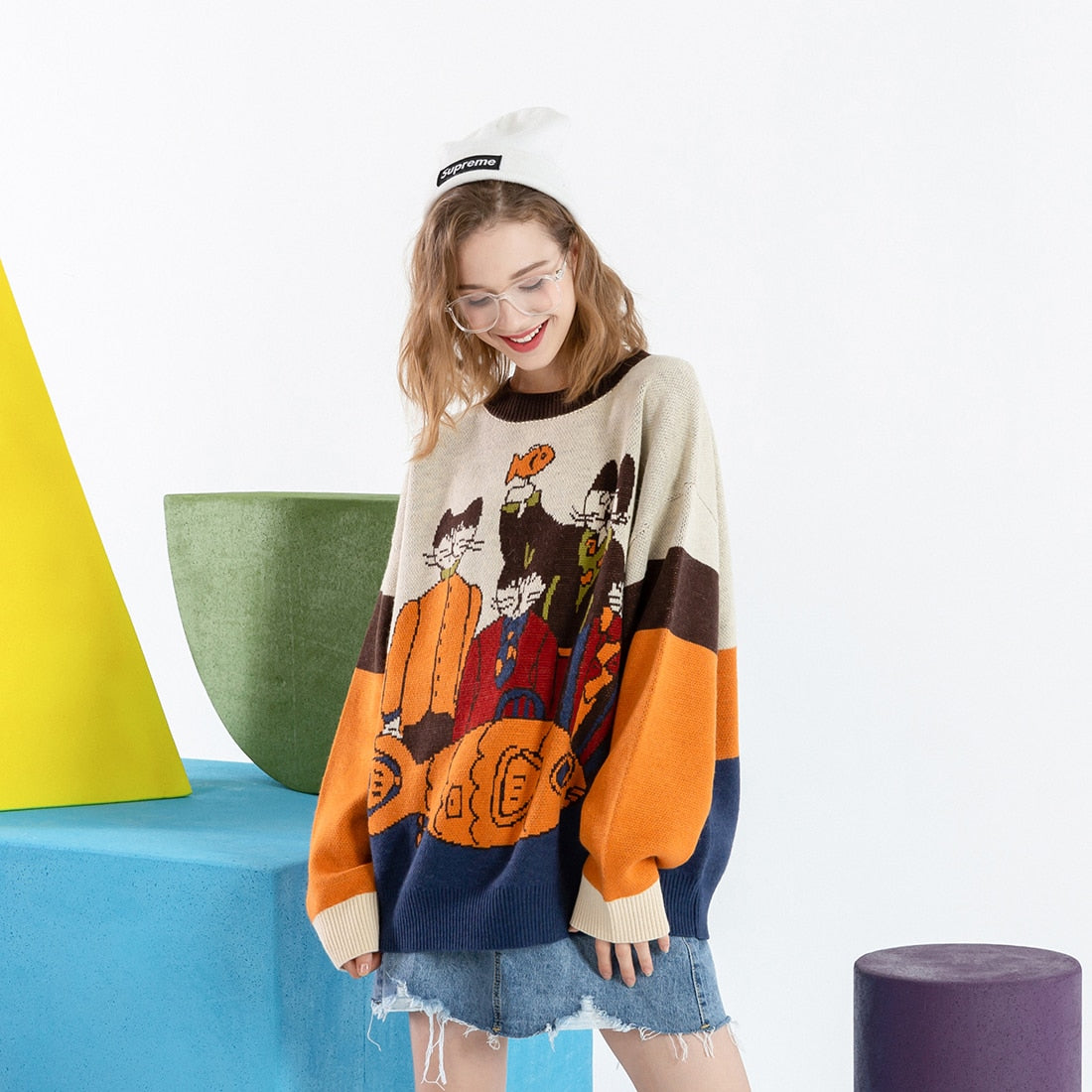 Comfy Pet Sweater with Round Neck for Parties