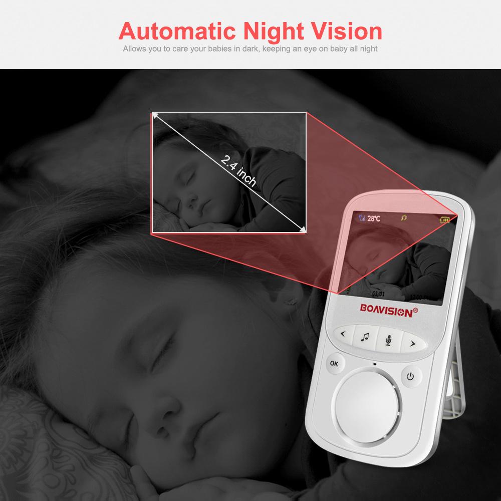 Wireless Baby Monitor with Long Range Video