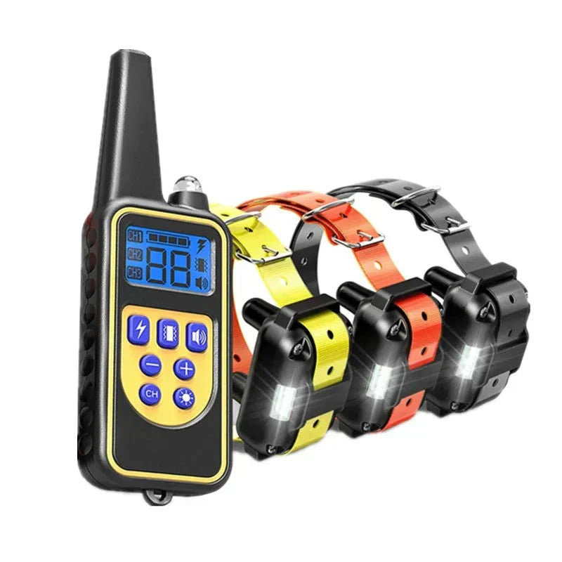 Rechargeable Waterproof Dog Shock Training Collar