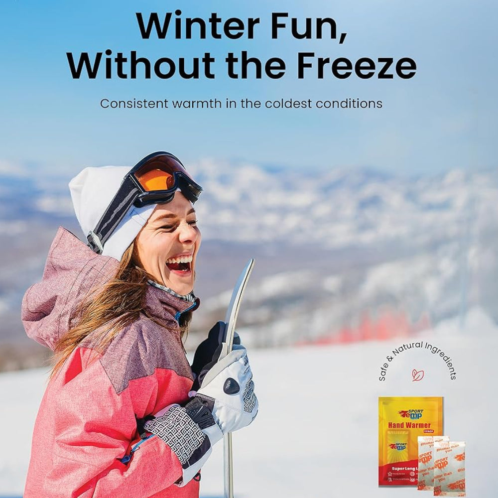 Reusable Hot Hand Warmers for Cold Weather Outdoor Activities