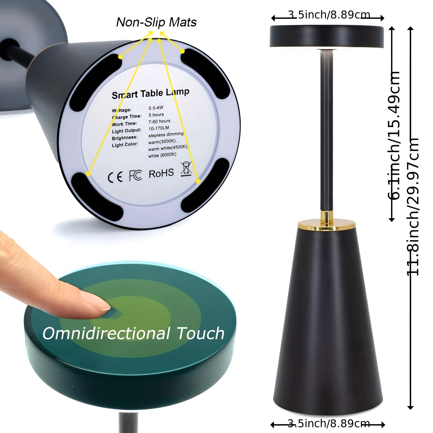Compact Portable Desk Lamp