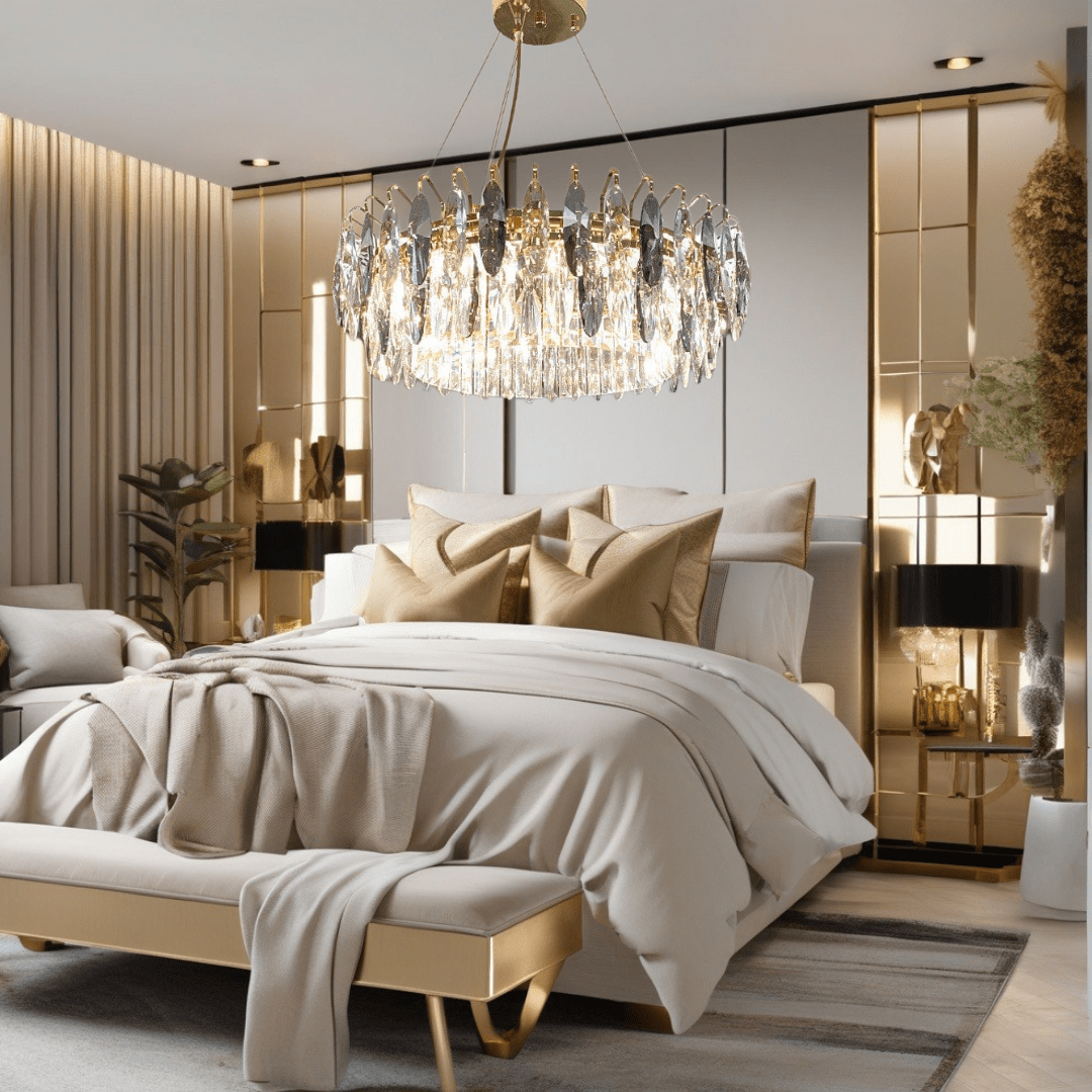 Elegant Crystal Pendant Chandelier