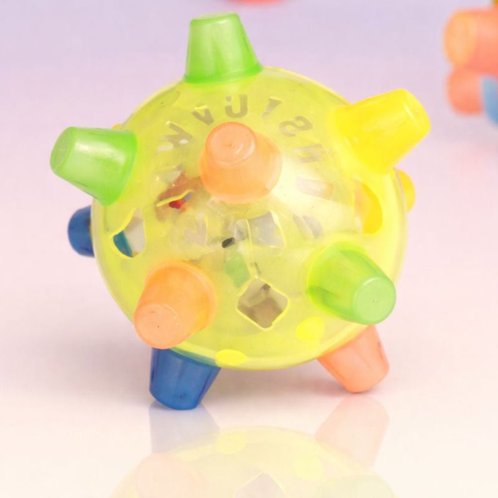 Fun LED Bouncing Dog Ball Toy