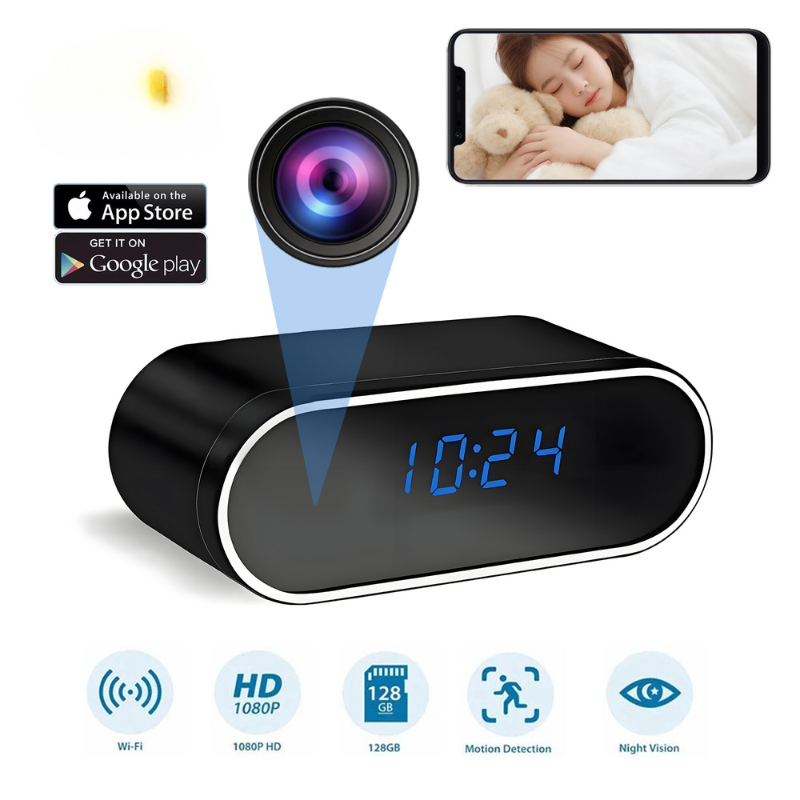 InvisioCam | Discreet Wireless Home Security Camera with Night Vision 1