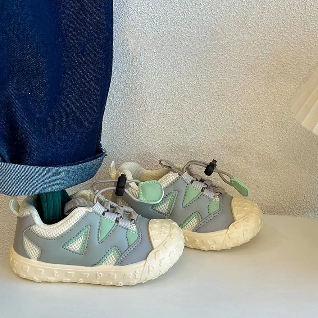 Breathable Kids' Sneakers - Non-Slip Velcro Rubber 5