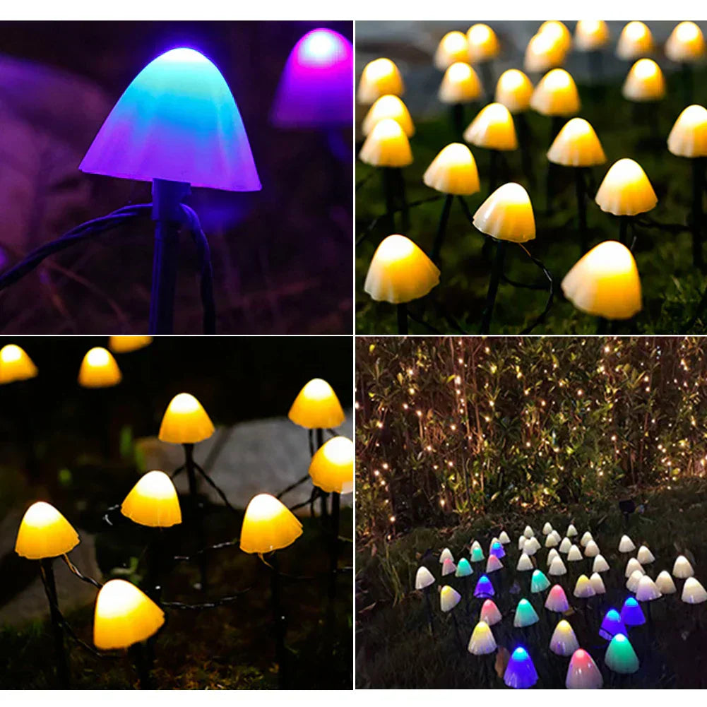Bright Solar Fairy Outdoor String Lights