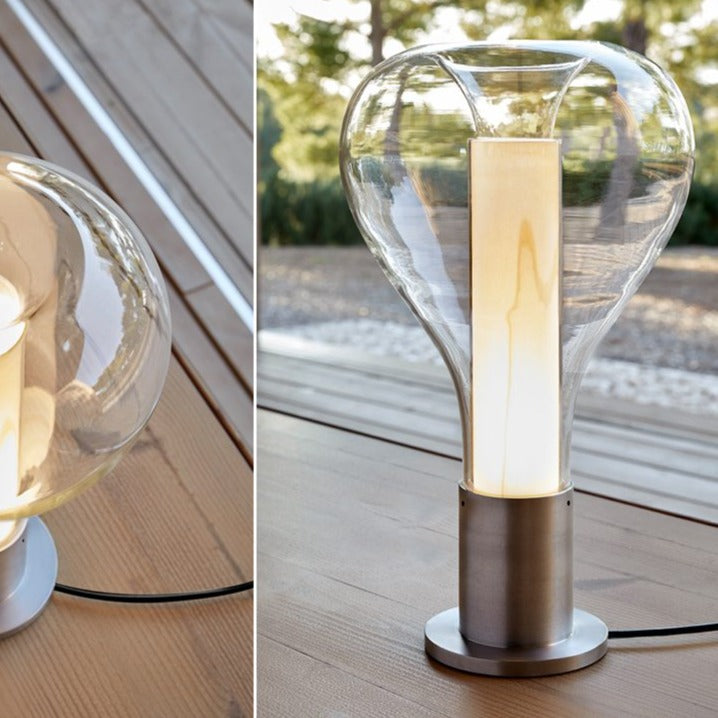 Stylish Contemporary Glass Desk Lamp