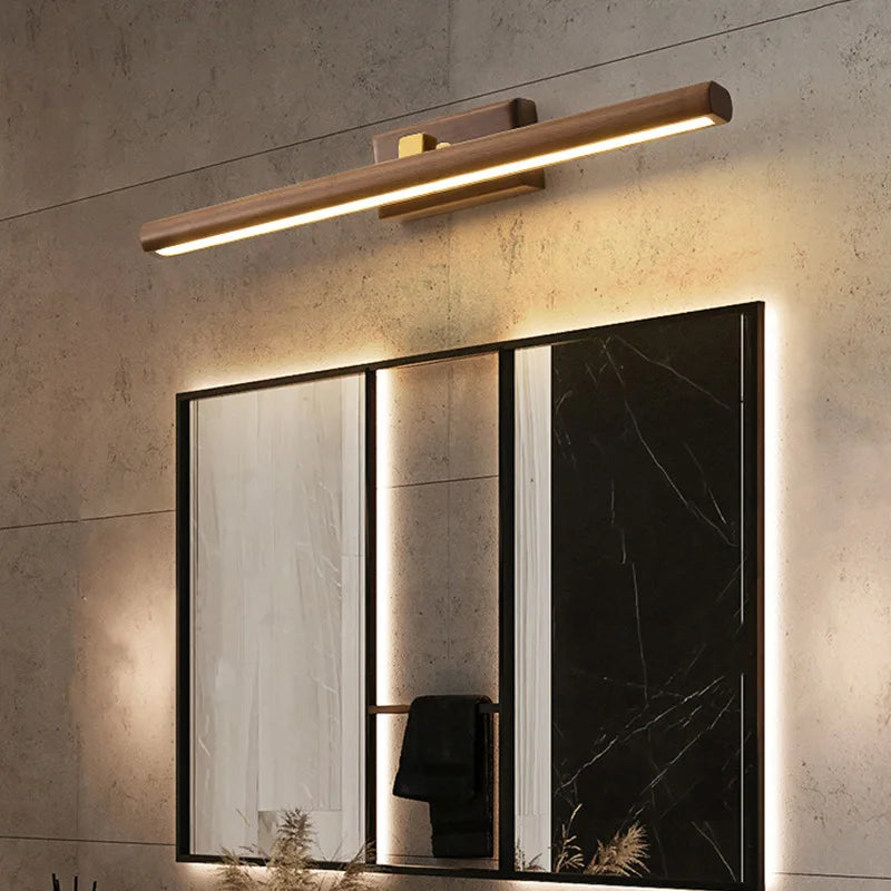 LumeMystic – Elegant Black Walnut Lamp 3