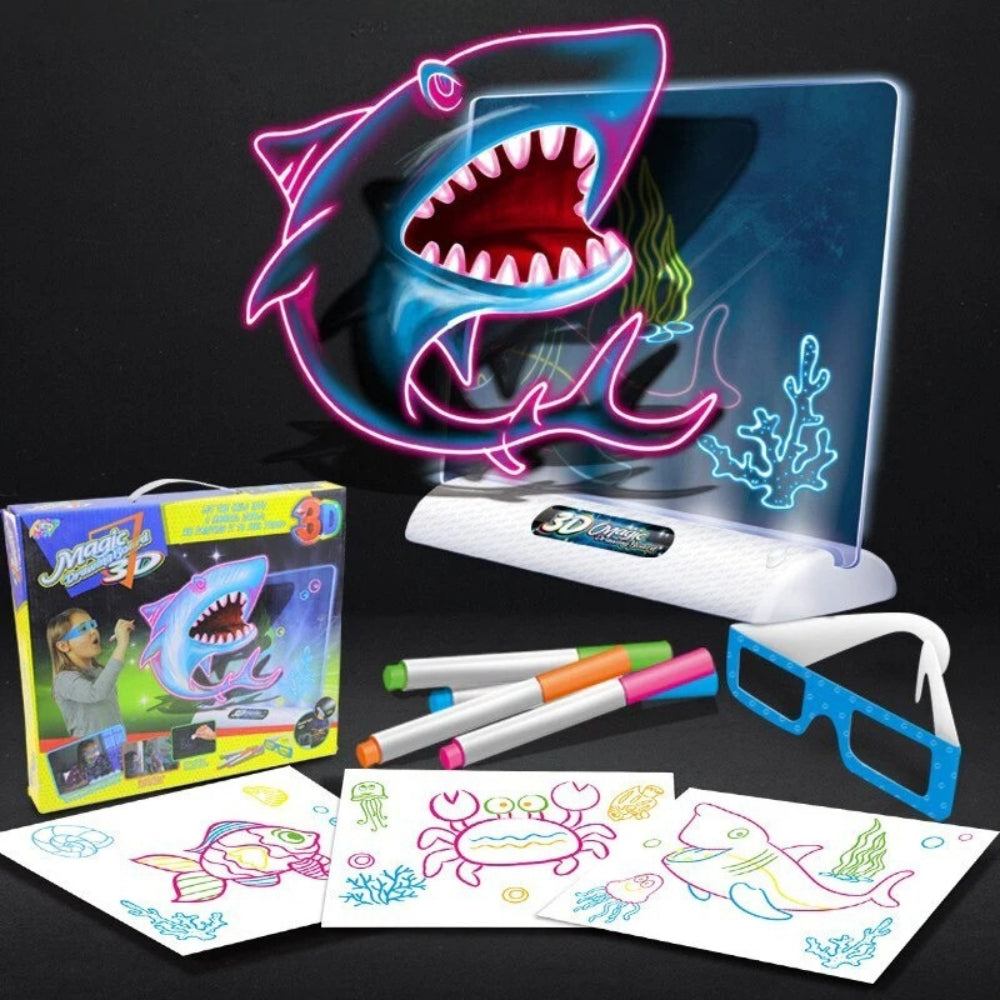 LumiSketch - Magical luminous drawing board for stunning fluorescent artwork 4