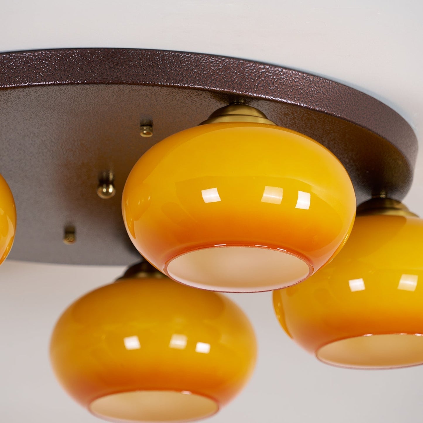 LuminaSphere | Chic Warm 5-Light Flush Mount Ceiling Light Fixture 8