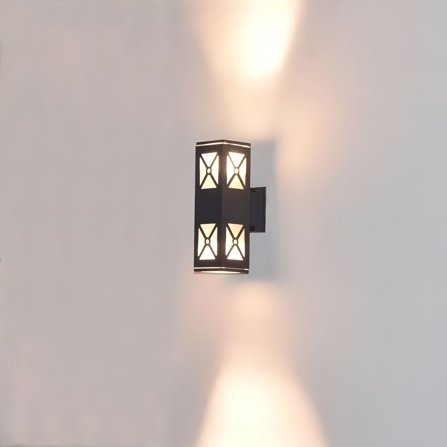 Weatherproof 2 Head Outdoor Wall Lamp Sconce