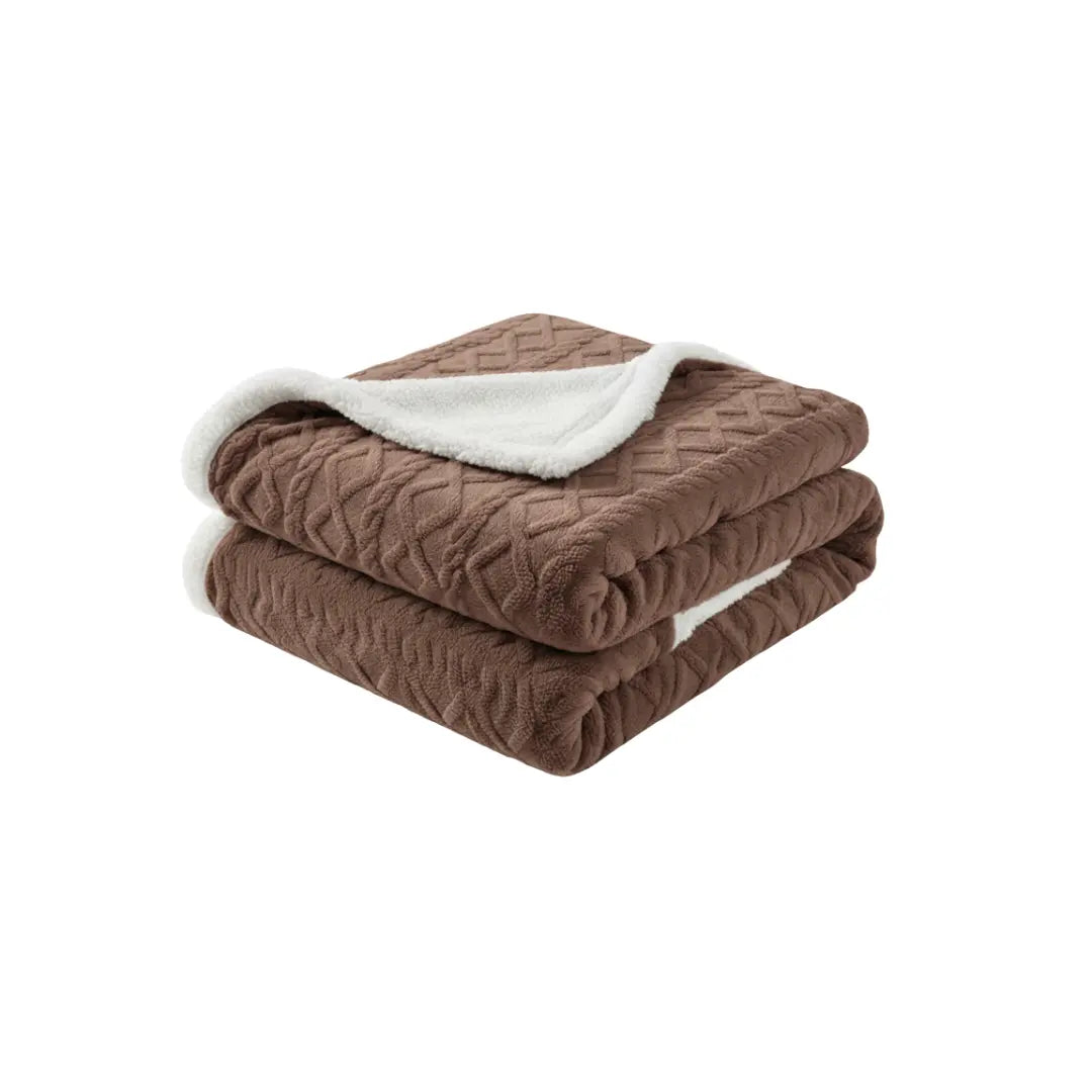 LuxeFleece | Fluffy Warm Double Layer Sherpa Fleece Blanket for Home Decor 11