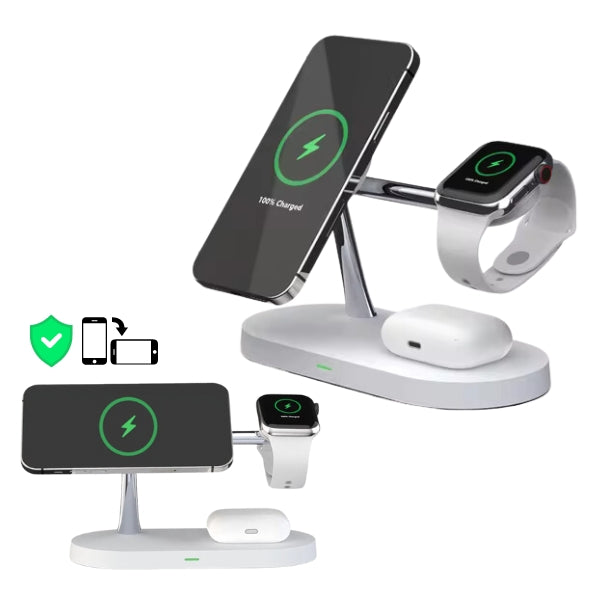 Fast 4-in-1 Wireless Charging Pad for iPhone and Accessories