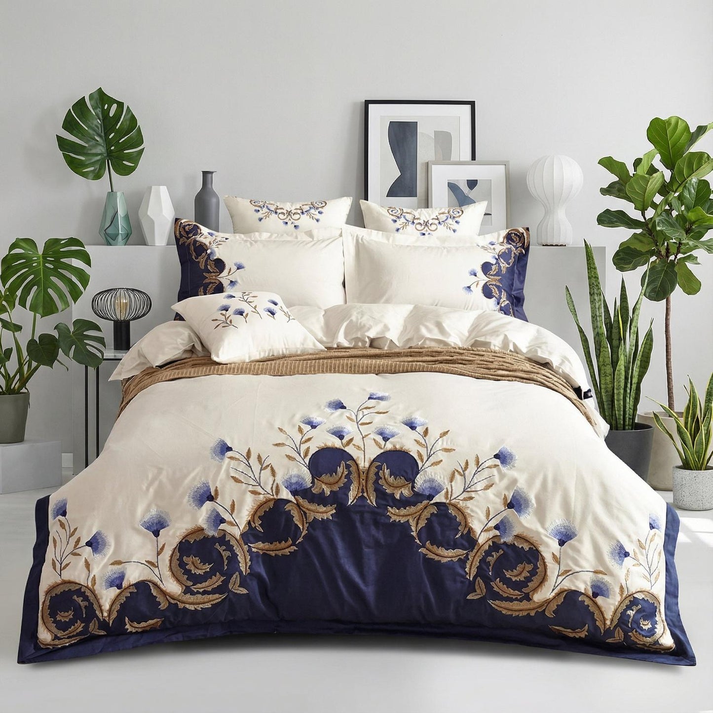 Soft Premium Woven Bedding Set For Modern Bedrooms