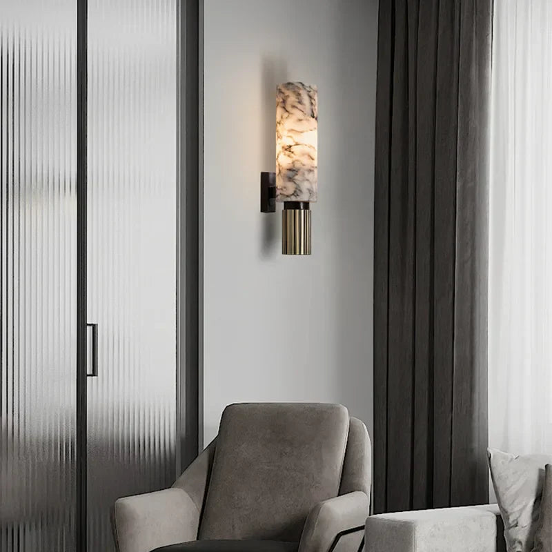 Elegant Marble Wall Lamp For Luxury Interiors