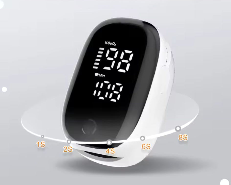 OxyPulse | Accurate Compact Heart Rate Monitor with OLED Display 4