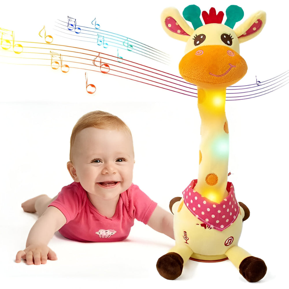 Cuddly Musical Giraffe Toy for Children