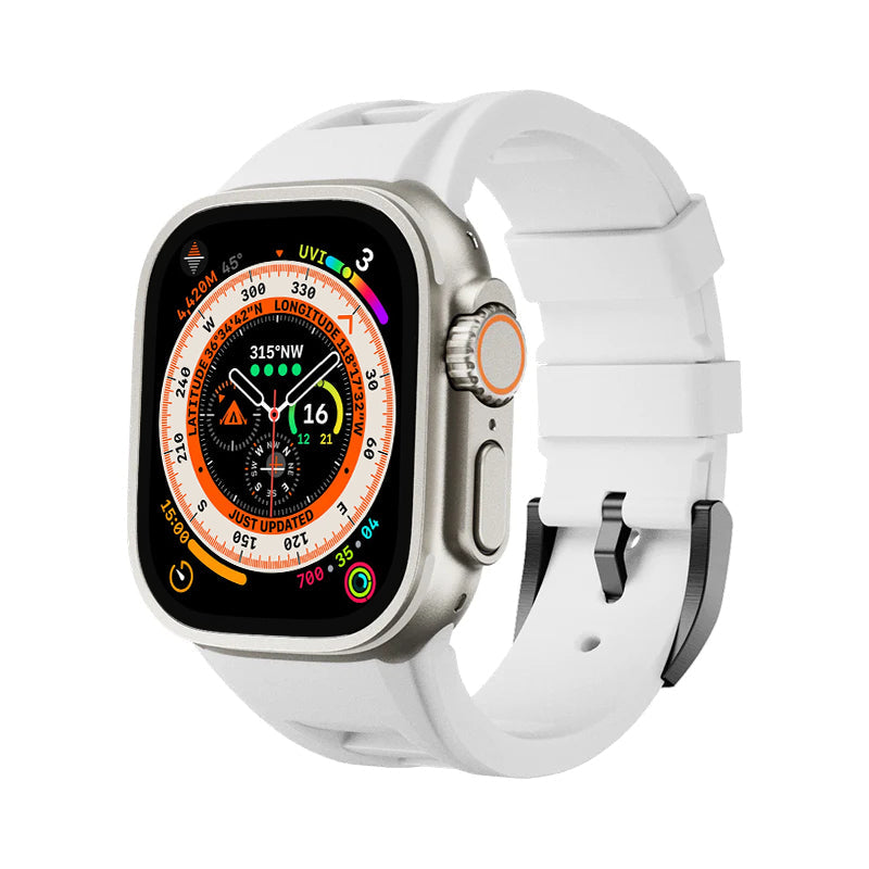 Durable Rubber Apple Watch Strap Band