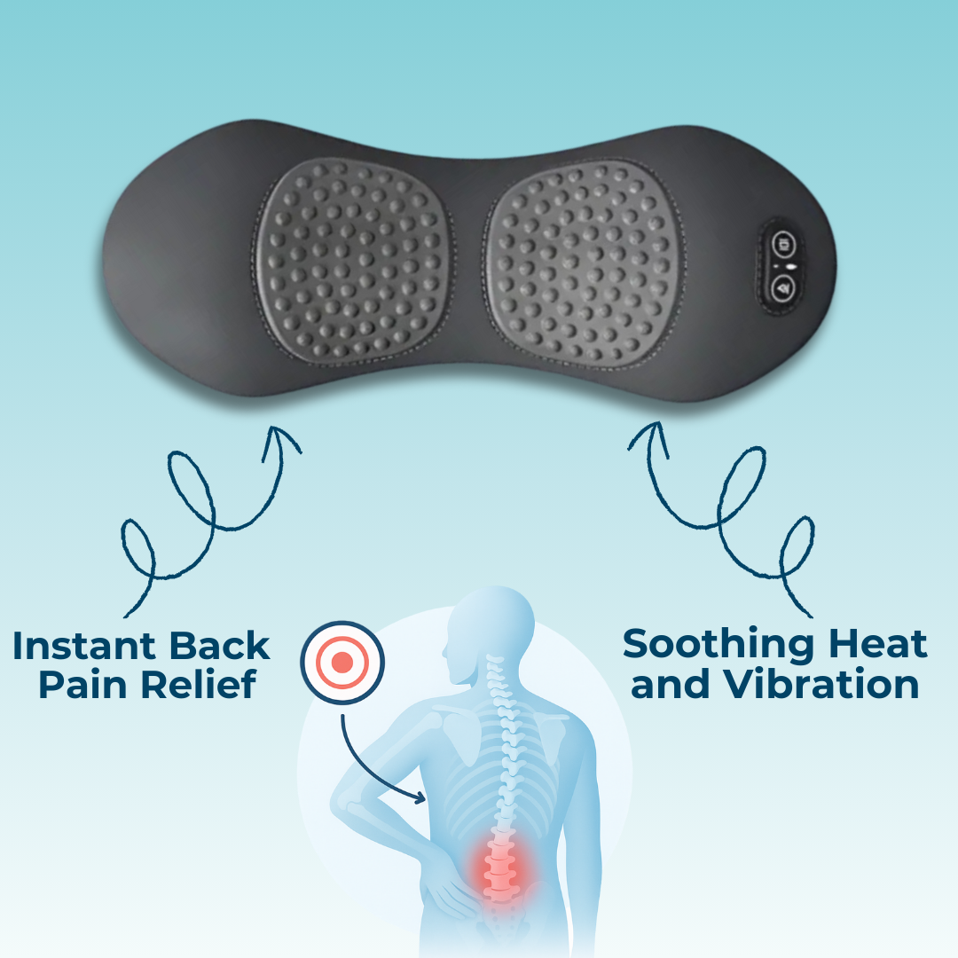 Relaxing Heat Massage Therapy For Back Pain Relief