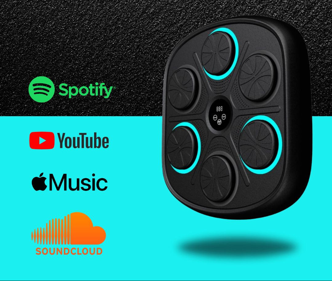 RhythmBox | Innovative Bluetooth Punching Bag With Boxing Gloves 5