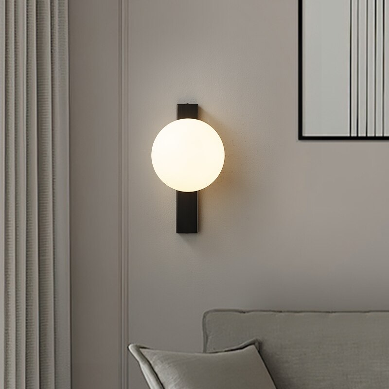 Warm Copper LED Wall Light for Modern Homes