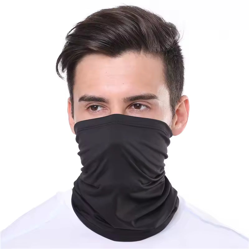 Warm Fleece Neck Gaiter for Winter Cold Weather - Lusomart