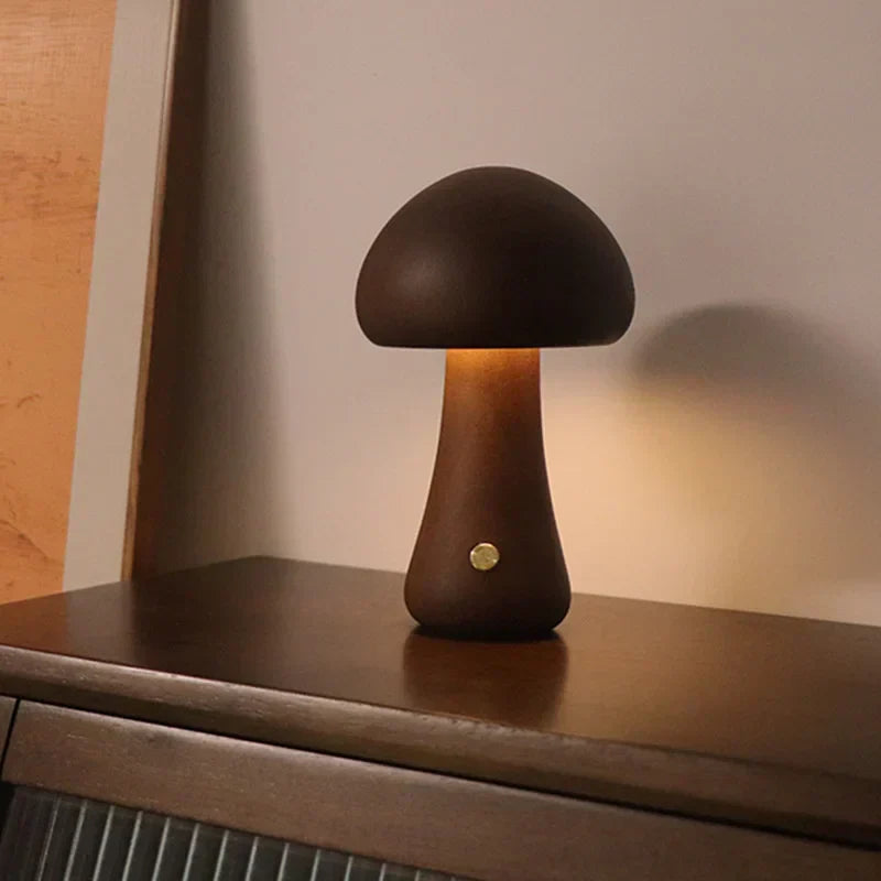 Warm LED Bedside Lamp – Gentle Night Light