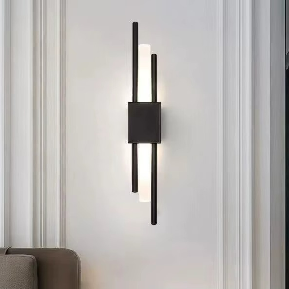 Contemporary Clear LED Wall Light