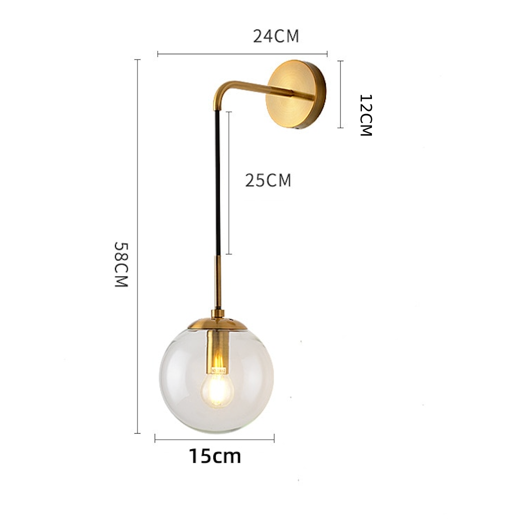 Elegant Hanging Wall Light