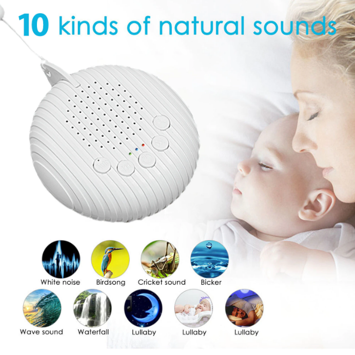 Soothing Baby White Noise Sleep Machine Portable