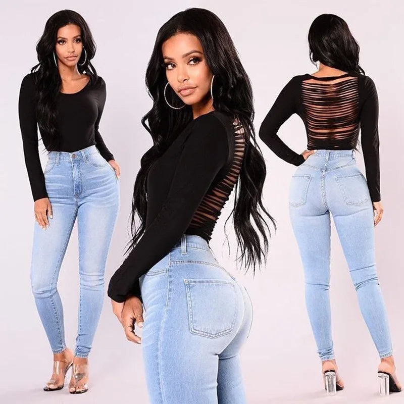 SilhouetteFit | Stylish High Waist Slim Fit Women's Jeggings 1