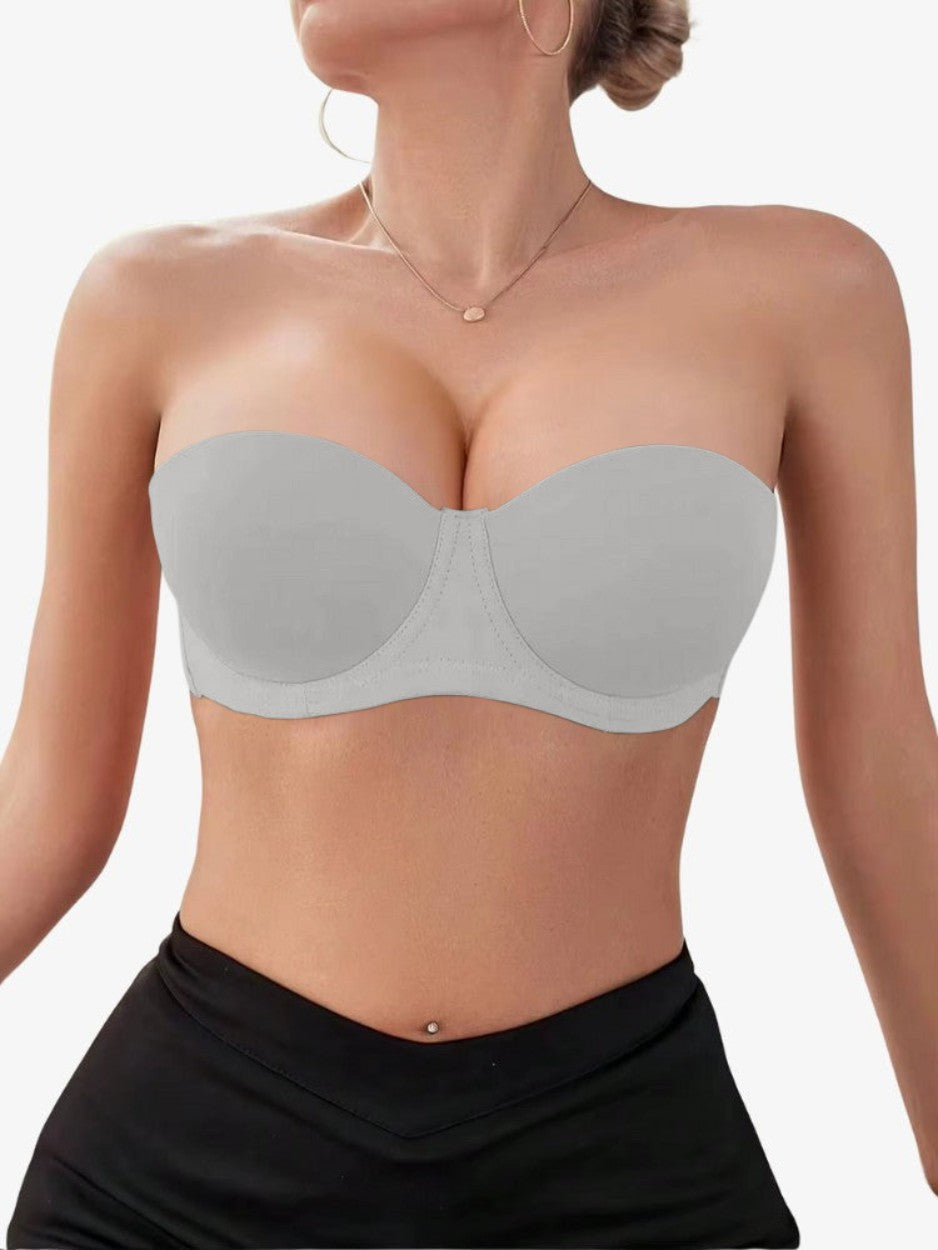 SilkenLift | Elegant Comfortable Strapless Push-up Bra 9
