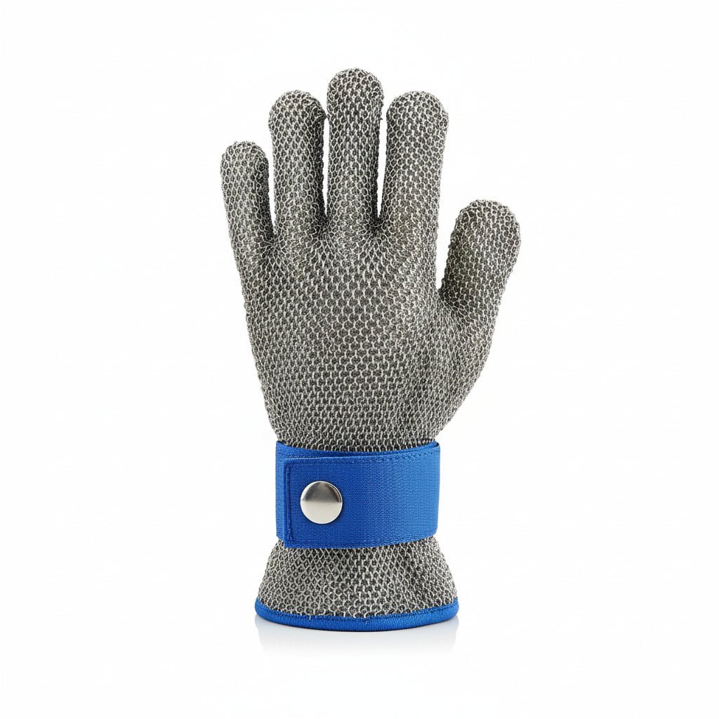 SteelGuard | Premium Ergonomic Stainless Steel Safety Gloves 9