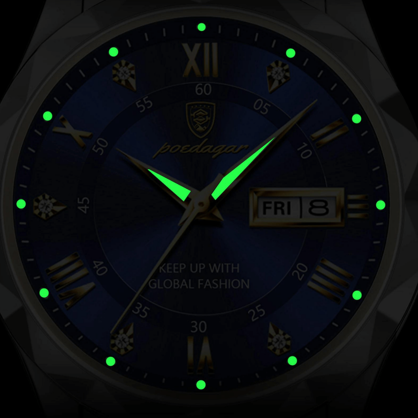 Classic Stainless Steel Mens Watch