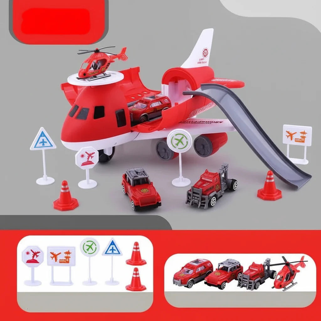 Fun Kids Airplane Play Set Toy Vehicle Adventure