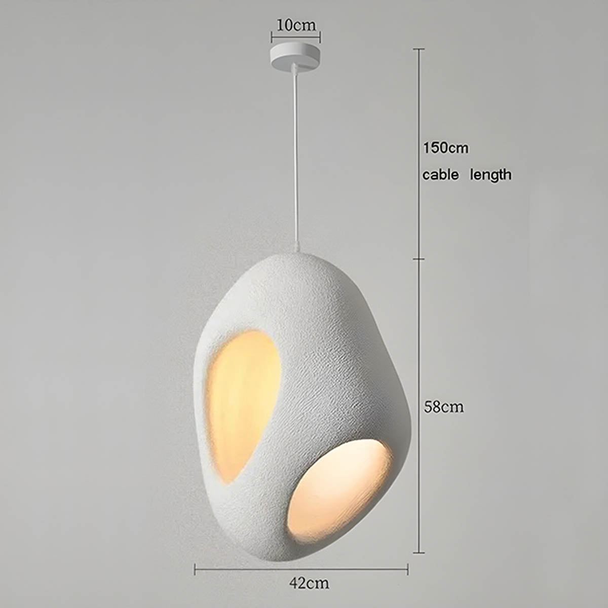 Unique Cut Out Hanging LED Light