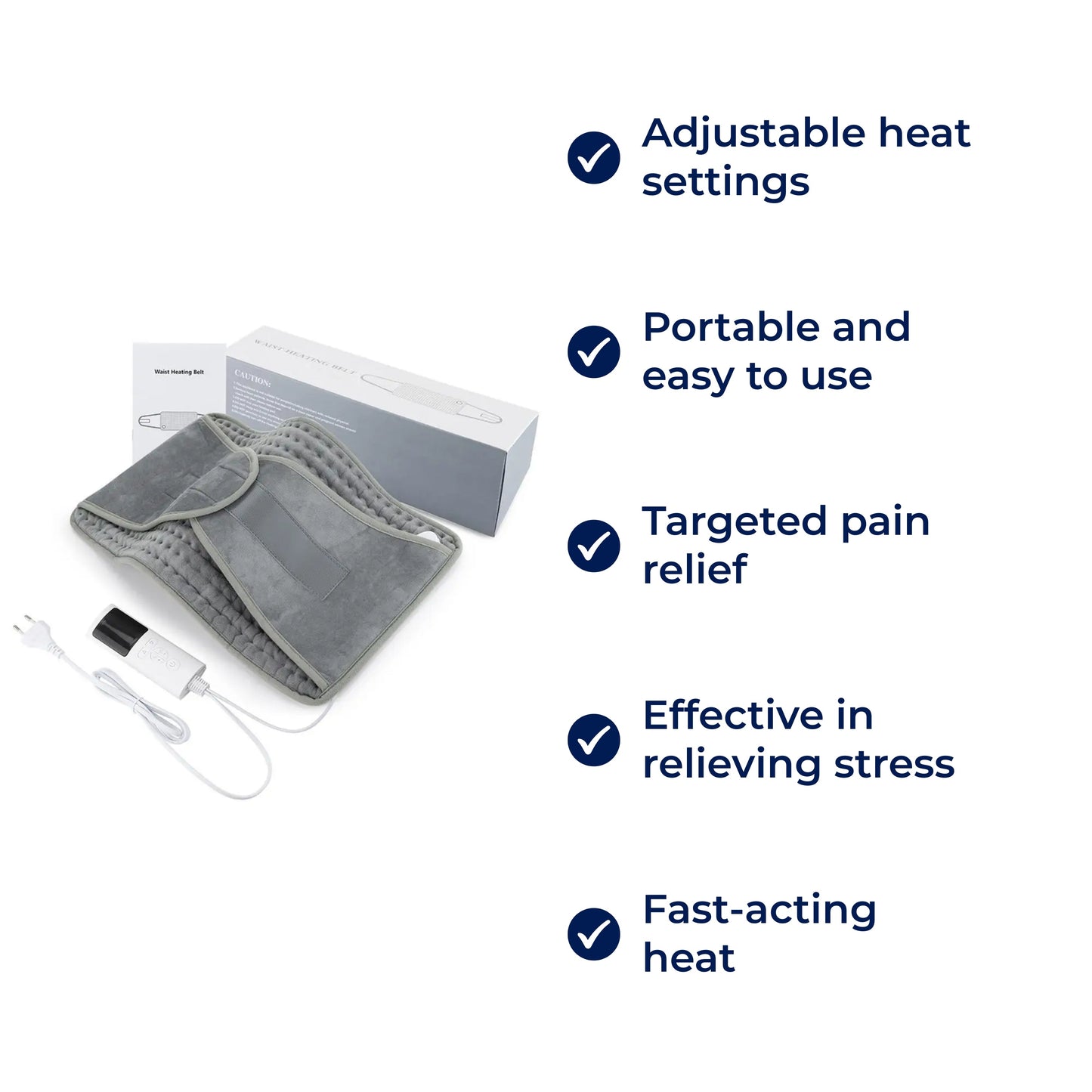 Fast Heat Therapy Wrap For Sore Muscle Relief