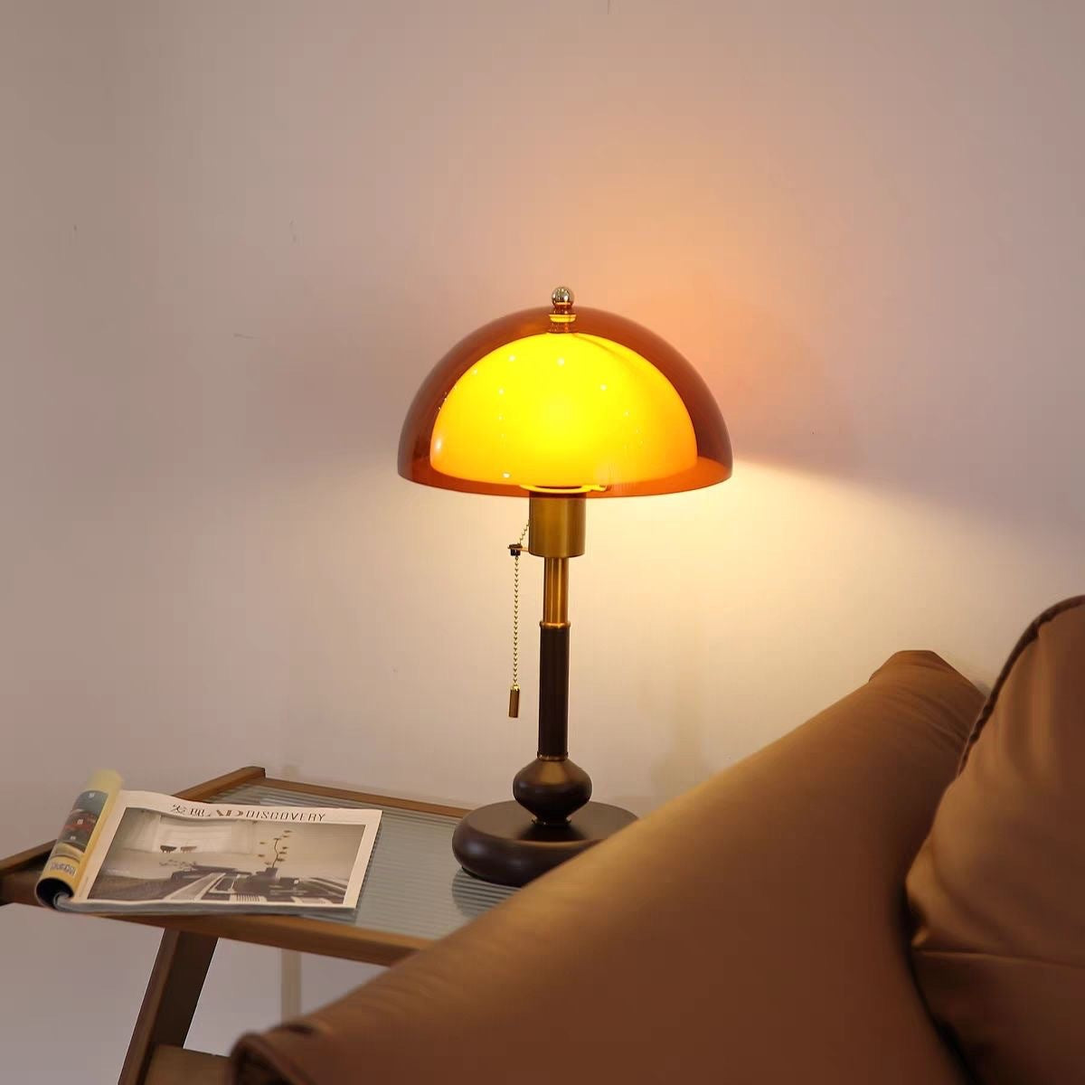 TimelessGlow | Elegant Vintage Table Lamp for Stylish Bedside or Living Room 3