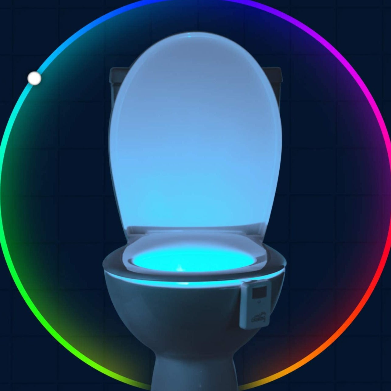 Automatic LED Toilet Nightlight Glow Bowl