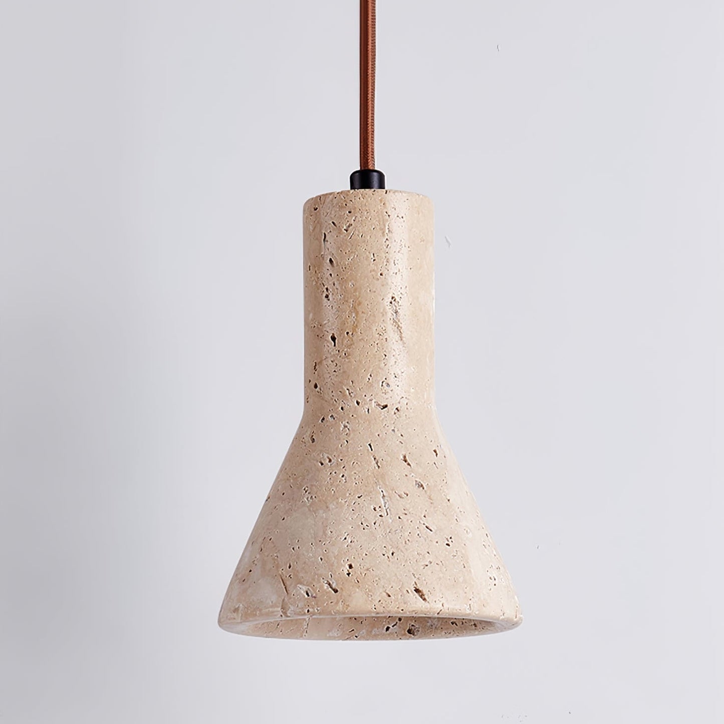TravertineGlow | Stylish Modern Yellow Stone Kitchen Pendant Light 7