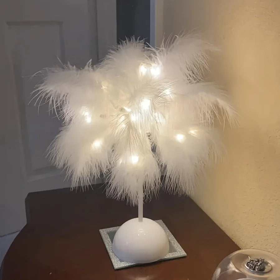 VelvetWings – Artistic Feather Lamp 5