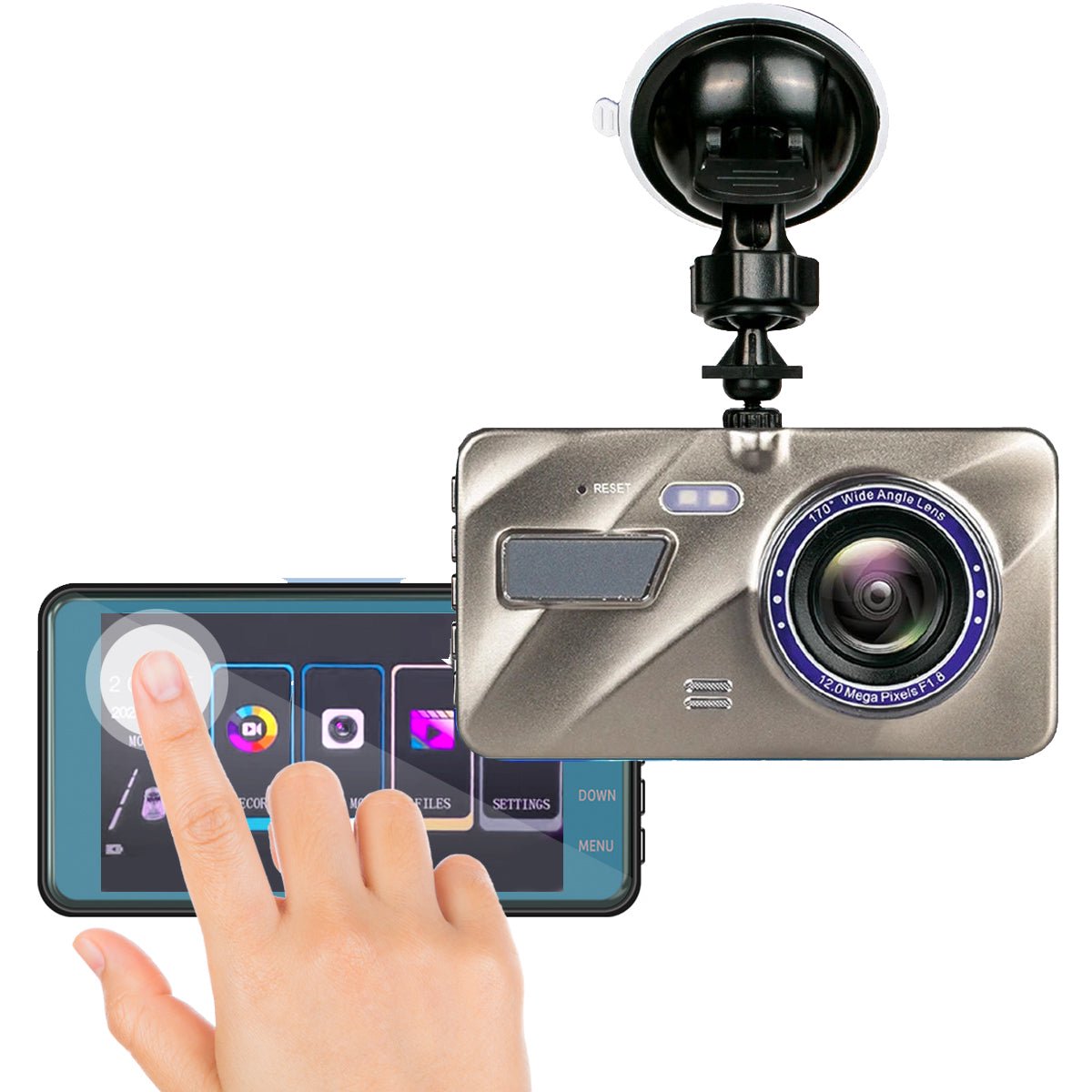 VisionGuard | Advanced Wireless 1080P Car Camera with Night Vision 3